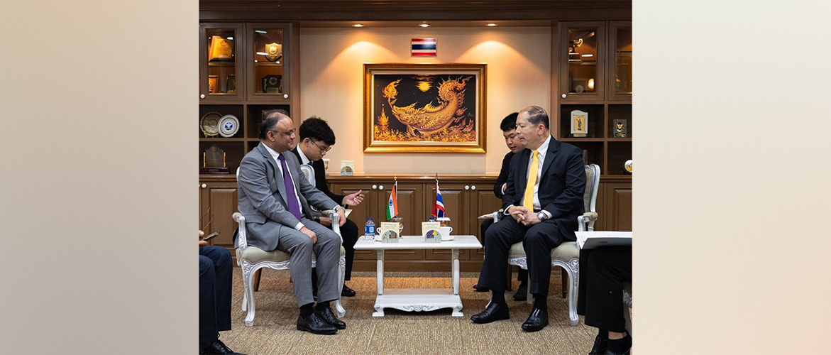  Ambassador Nagesh Singh called on Mr. Chatchai Bangchaud, Secretary General of the National Security Council of Thailand 