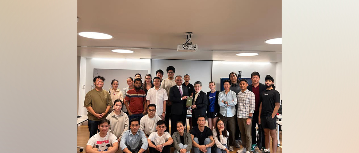  Amb Nagesh Singh had an engaging session on "Doing Business in Asia" with tech entrepreneurship students of Harbour Space University, Bangkok Campus