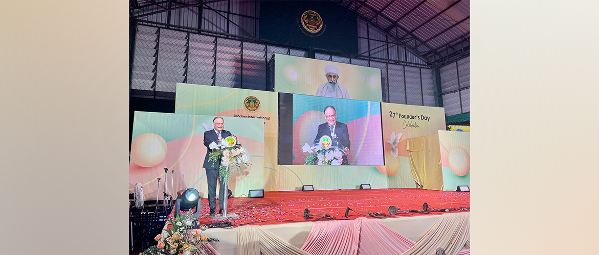  Ambassador Nagesh Singh attended the 27th Founder’s Day of Modern International School Bangkok