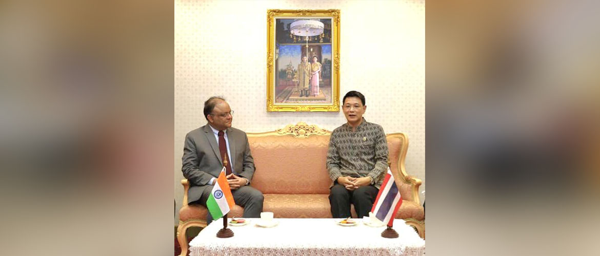  Ambassador Nagesh Singh calls on H.E. Sayam Sirimongkol, Governor of Nakhon Ratchasima province 