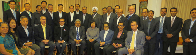  CEO Roundtable by Ambassador of India & Asian Affairs Business Council (AABC) at Bangkok on 12th March, 2013.