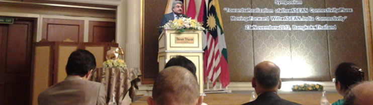 Opening Remarks by Ambassador Anil Wadhwa  Symposium: “Towards Realization of the Asean Connectivity plus: Moving Forward With Asean-India Connectivity