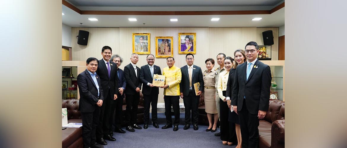  Ambassador Nagesh Singh called upon H.E. Mr. Sermsak Pongpanit, Minister of Culture of Thailand. 