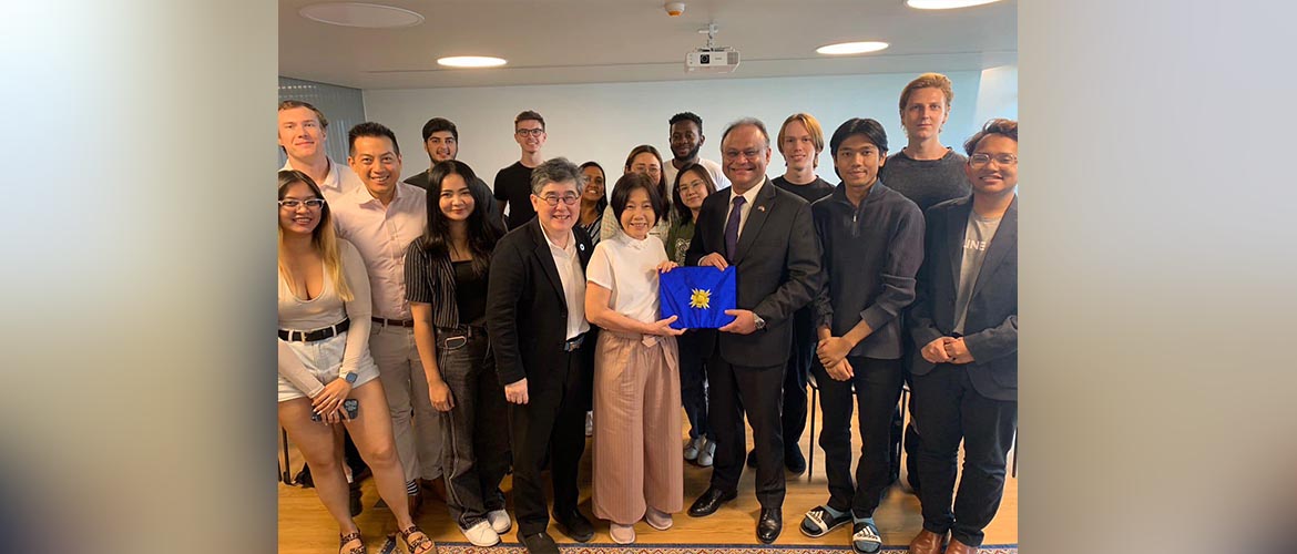  Ambassador Nagesh Singh shares insights on "Doing Business in Asia" with students of University of the Thai Chamber of Commerce