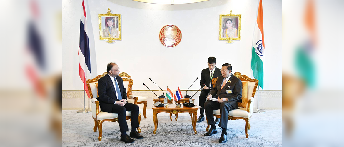  Ambassador Nagesh Singh called  upon H.E. Prof. Pornpetch Wichitcholchai, President of the Senate of Thailand