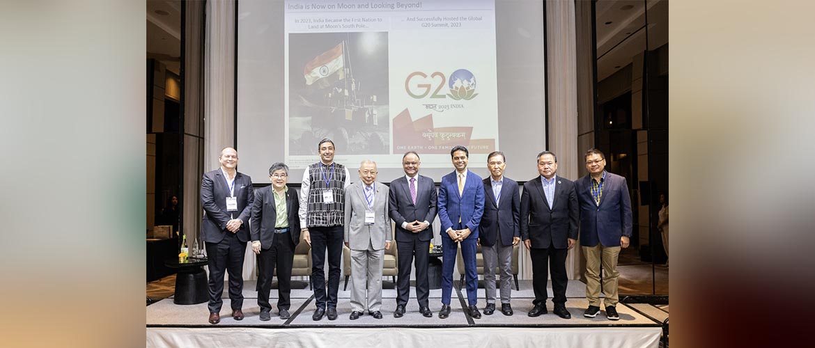  Ambassador Nagesh Singh shared insights on 'Geopolitics and Geoeconomics: India Rising' at an event organized by Young Presidents’ Organisation, Thailand Gold Chapter in Bangkok