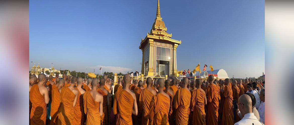  Ganga Mekong Holy Relics Dhammayatra - Sanam Luang, Bangkok