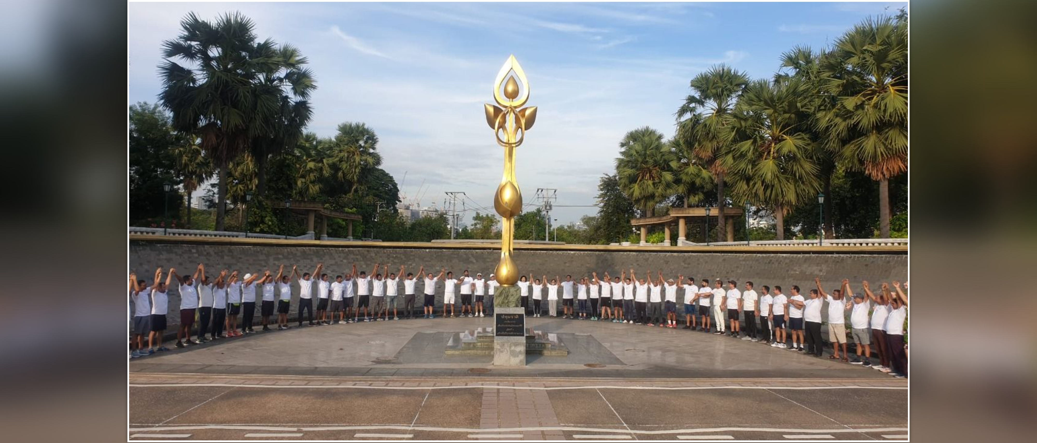  As part of the Festival of Unity, the Embassy organised a Unity Run and Human Unity Chain Formation on 26 October 2022 in Bangkok to commemorate the enormous contribution of the Iron Man of India Sardar Patel to the nation-building.